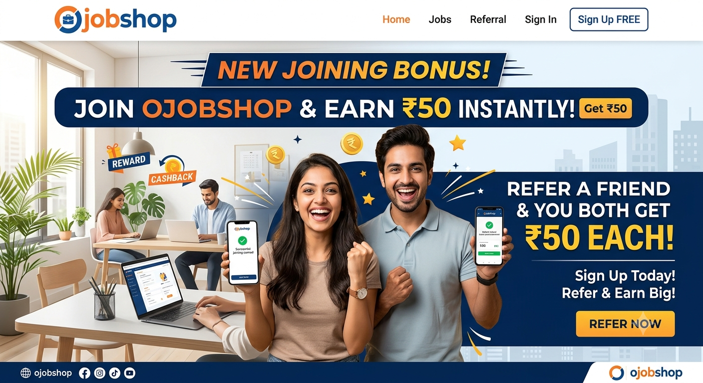 50 rs earn for every successful reference 